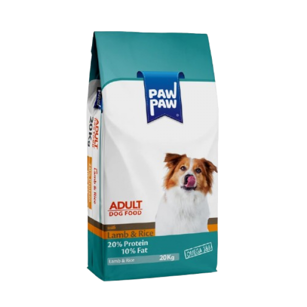 Paw Paw Kuzu Etli Pirinçli Yetişkin Köpek Maması 15 Kg