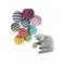MamaFabrikası İp Sarma Renkli Kedi Oyun Topu 4 Cm ( 1 Adet ) Kedi Oyuncağı