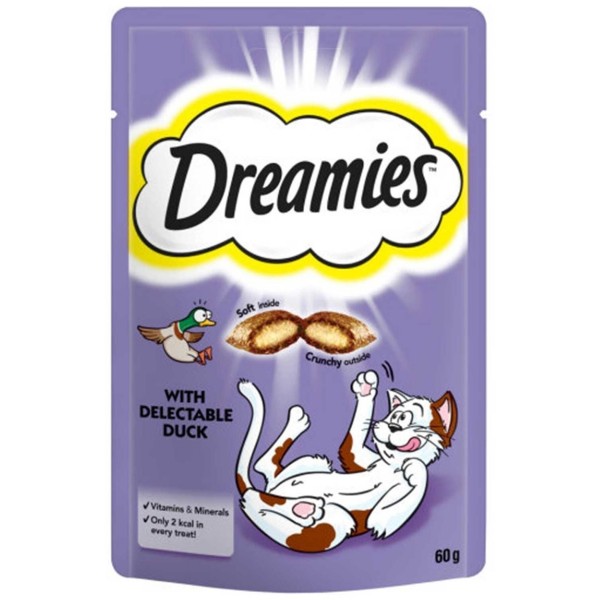 Dreamies Ördekli Kedi Ödül Maması 60 Gr