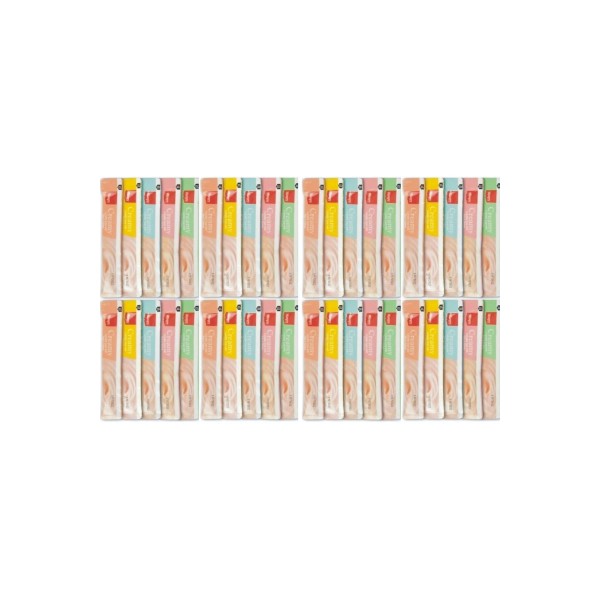 Wanpy Creamy Cat Treat Karışık Krema Sıvı Kedi Ödül Maması 14 Gr X 40 Adet